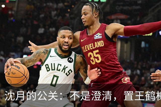 沈月的公关：不是澄清，置王鹤棣于绝境！