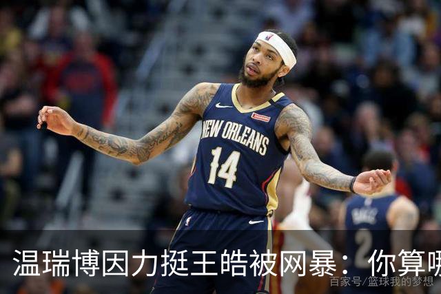 温瑞博因力挺王皓被网暴：你算哪根葱，给我们家哥哥提鞋都不配
